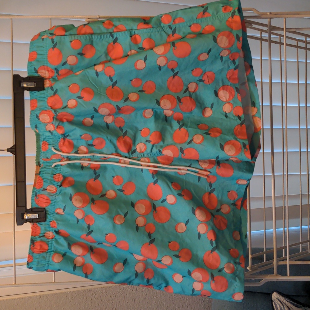 GOODFELLOW SWIM TRUNKS XL PEACHES